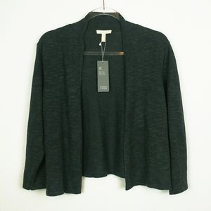 🆕 Eileen Fisher | Dark Grey Slub Knit Cardigan